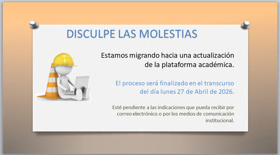 Plataforma en actualización